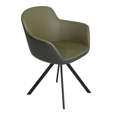 Bold Eagle Chair – Metal Frame & Leather