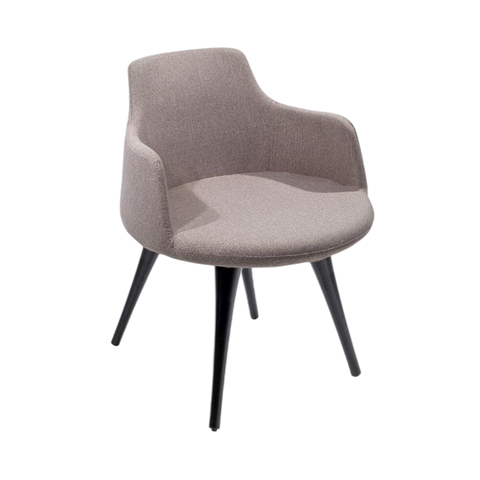 Snowy Owl Chair – Solid Wood Frame & Fabric