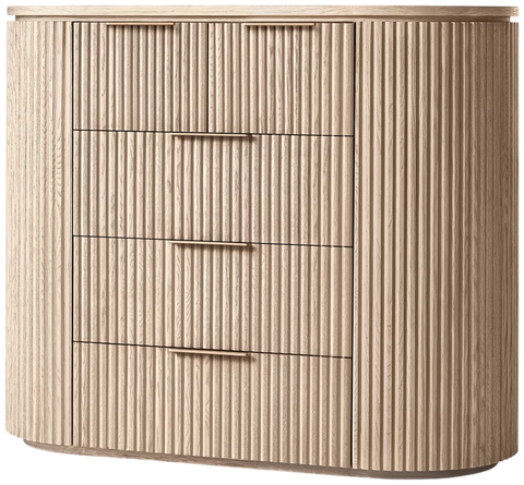 Orchid 5 Drawer Dresser