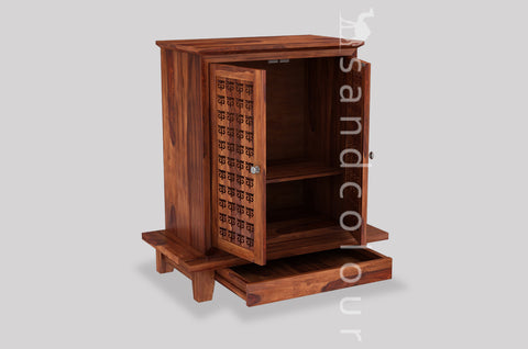 Vandana Home Temple (Honey Finish)