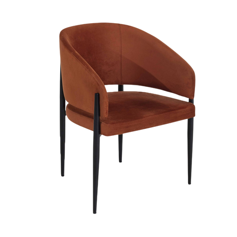 Finch Chair – Solid Wood Frame & Fabric