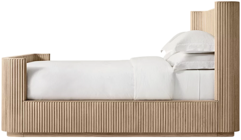 Orchid King Bed