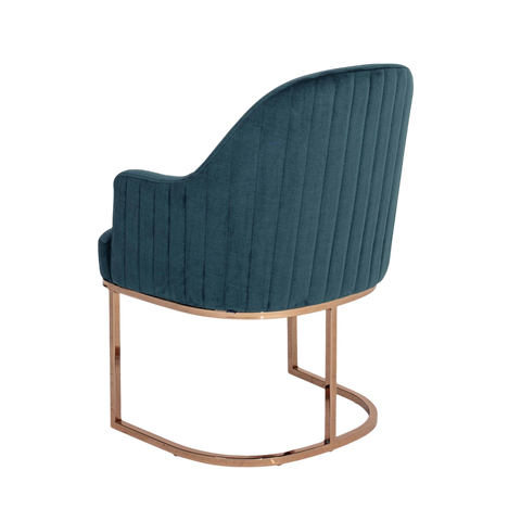 Bowerbird Chair – Metal Frame & Fabric