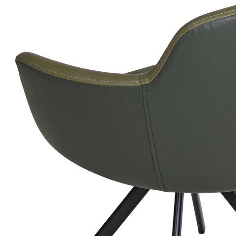 Bold Eagle Chair – Metal Frame & Leather
