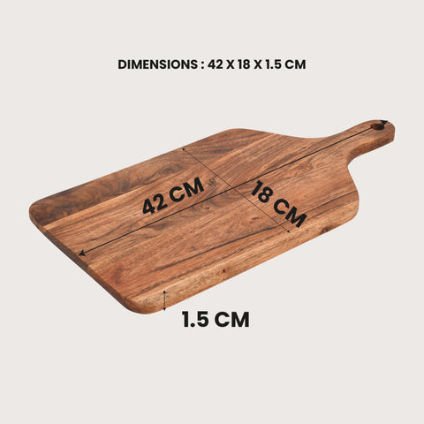 Olympia Slice Acacia Chopping Board