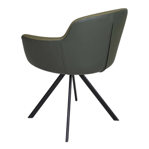 Bold Eagle Chair – Metal Frame & Leather