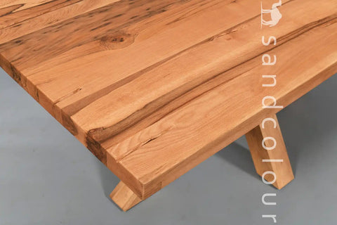 Alaska Wooden Table - Wood Legs - 8 Seater
