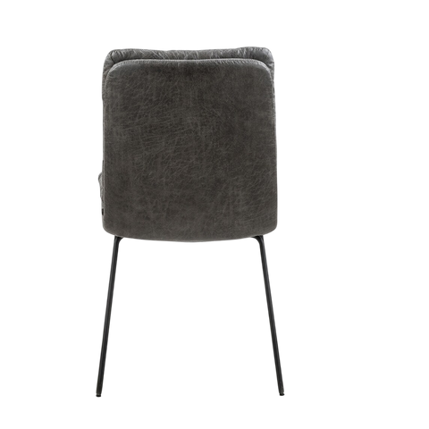Mirraine Chair – Metal Frame & Leather