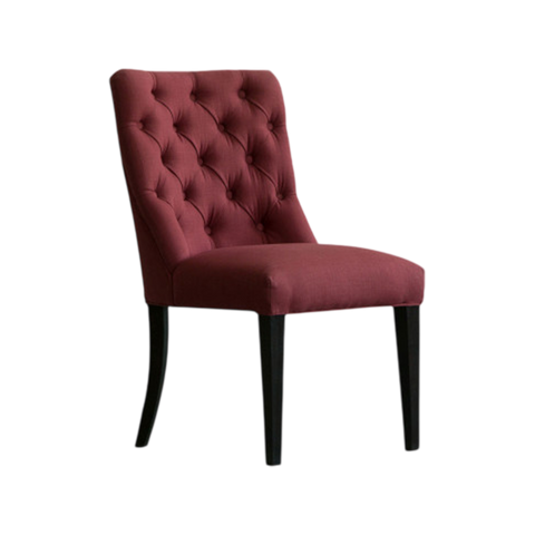 Regallo Dining Chair – Solid Wood Frame & Fabric