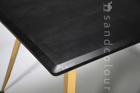 Helen Charcoal Table - Golden -hover