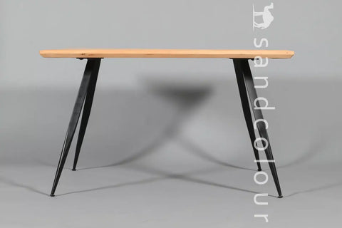 Helen Natural Black Table- 4 Seater - 2