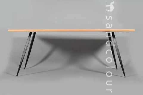 Helen Natural Black Table - 8 Seater - 2