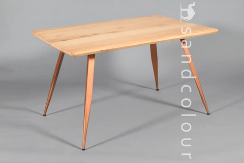 Helen Natural Copper Table- 4 Seater - Primary