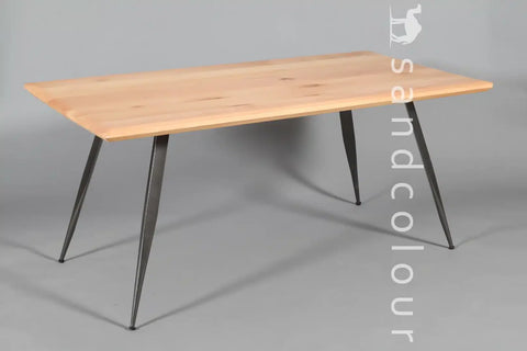 Helen Natural Grey Table - 6 Seater - Primary