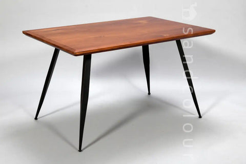 Helen Teak Table - Black -1