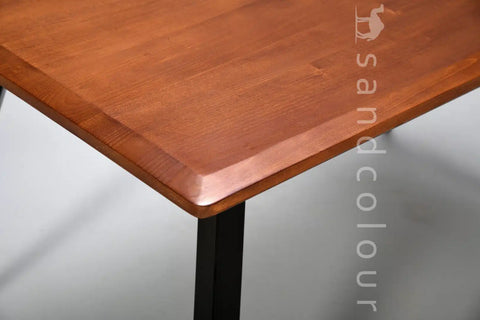 Helen Teak Table - Black -hover