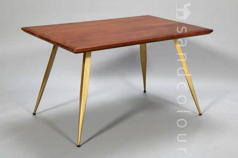 Helen Teak Table - Golden -1