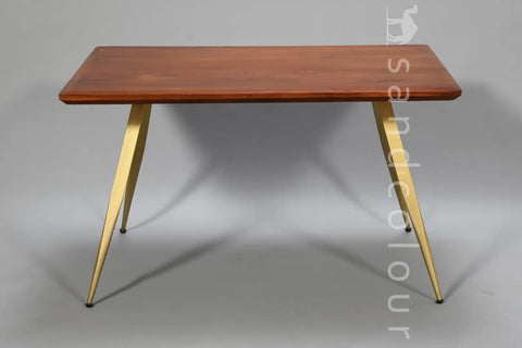 Helen Teak Table - Golden -2