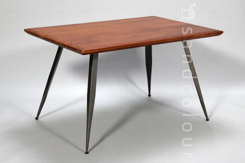 Helen Teak Table - Grey -1