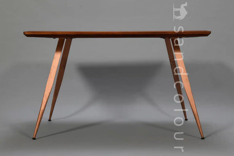 Helen Teak Table – Copper -3
