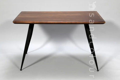 Helen Walnut Table - Black -2