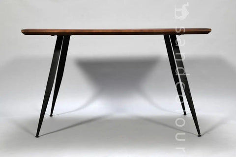 Helen Walnut Table - Black -3