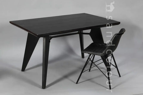 Kole Charcoal Table -lifestyle